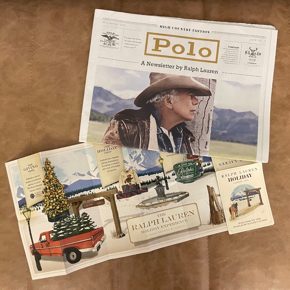Polo A Newsletter by Ralph Lauren High Country Edition Fall/Winter 2025 No. 3